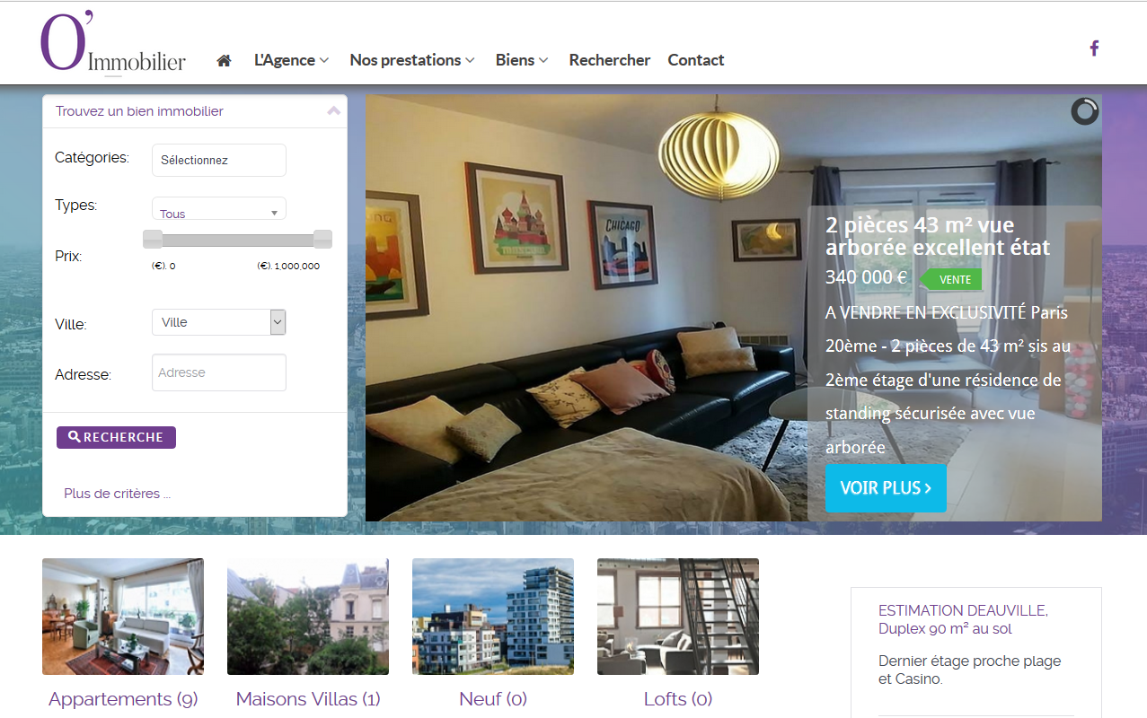 O immobilier
